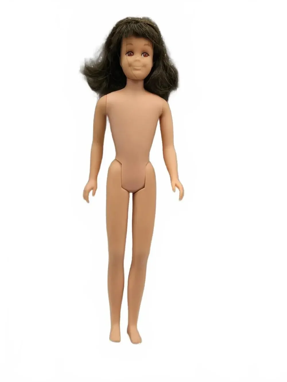 1970s bend leg Skooter Vintage Barbie friend Brown Hair No accessories